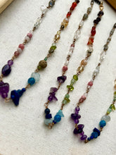 Load image into Gallery viewer, Rainbow Gemstone Necklace
