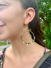 Load image into Gallery viewer, Sacred Spiral Moonstone Star
