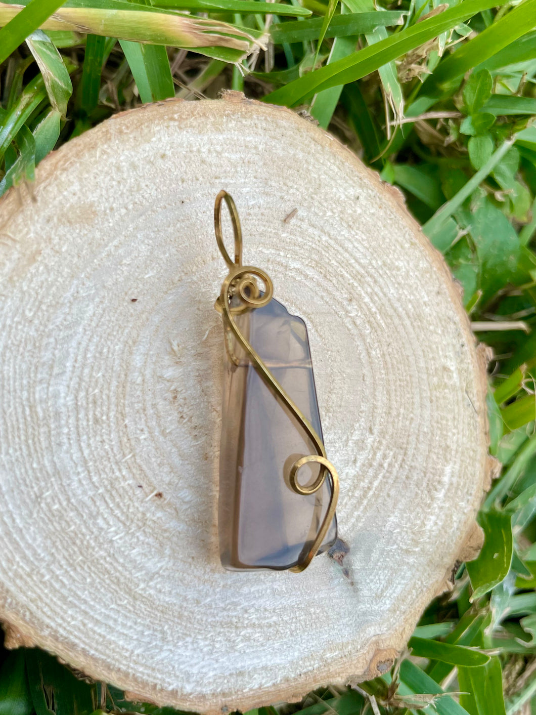 Smoky Quartz Mini Protection Pendant
