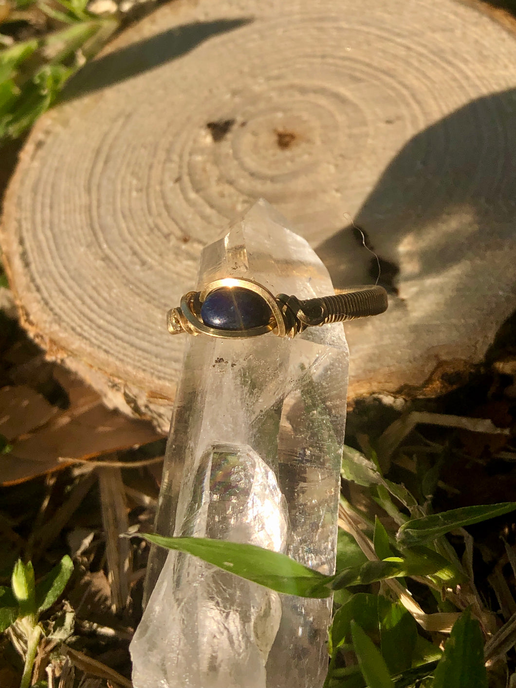 Lapis Lazuli Ring Size 11.75