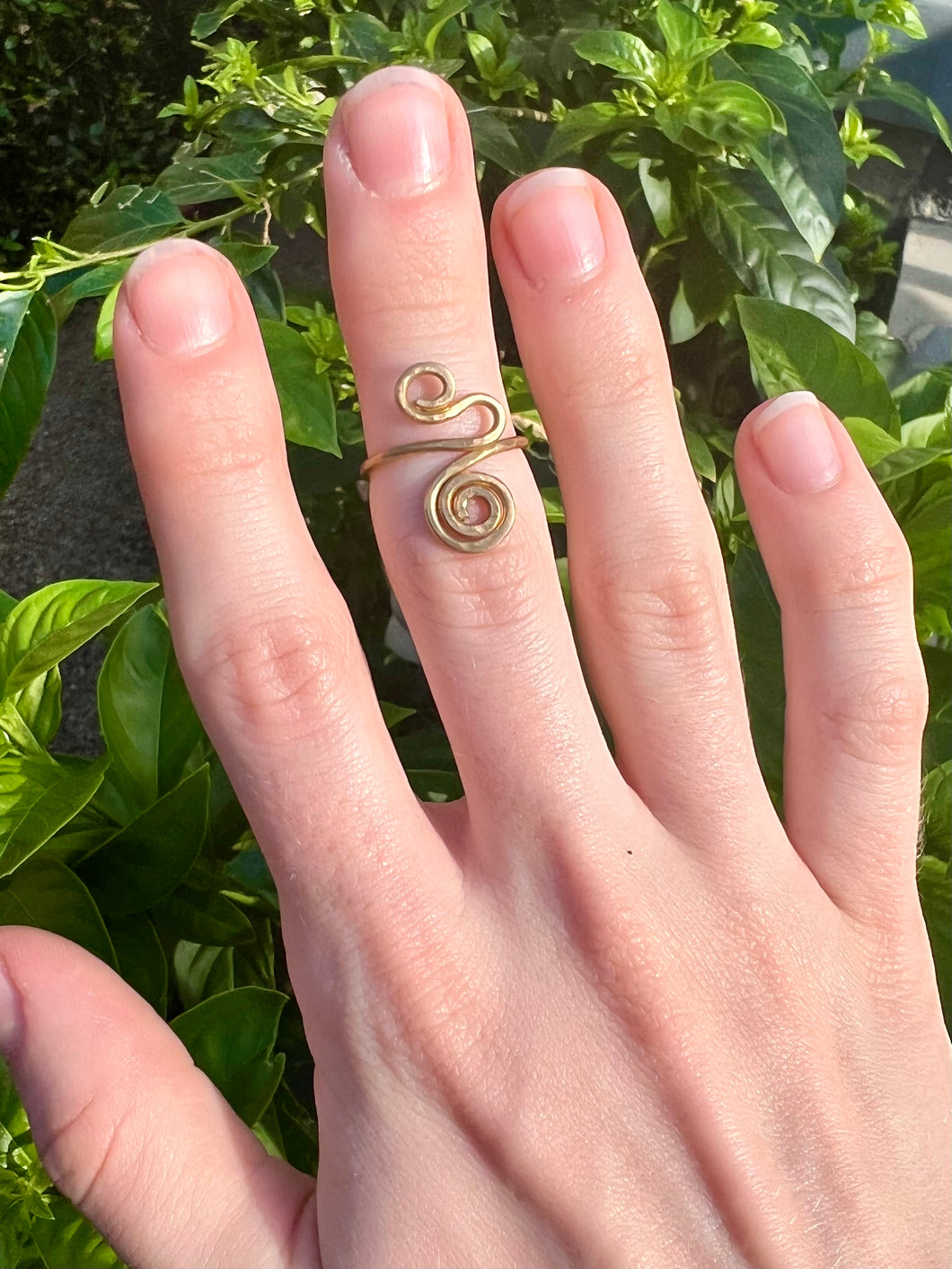 Sacred Spiral Ring